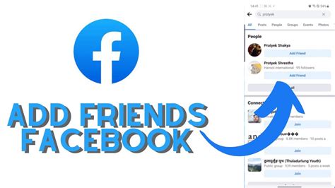 Find and add friends on Facebook 